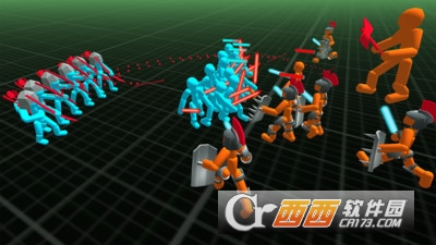 火柴人模拟战士之战截图1