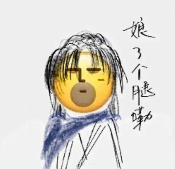 周子舒娘了个腿嘞表情包图片 v1.0