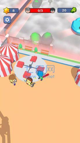 警察投掷器游戏