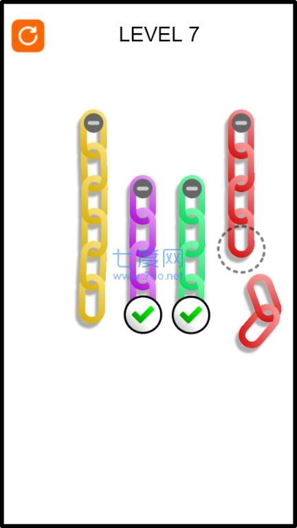颜色链排序Chain ColorSort