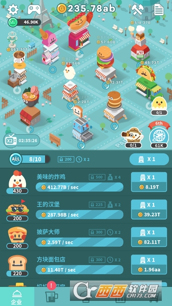 小鸡餐厅Foodpia Tycoon v1.3.10 安卓中文版