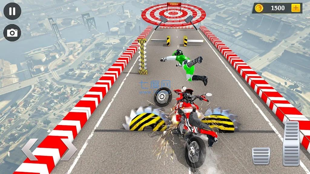 重型自行车特技碰撞HeavyBikeStunts CrashGames