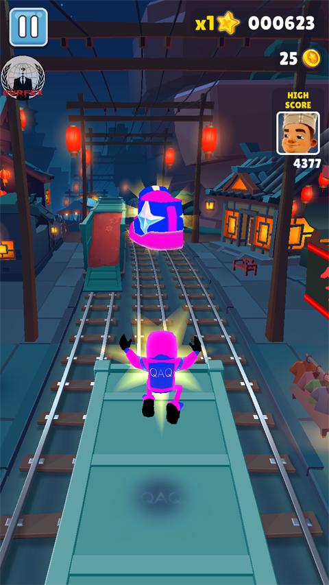 地铁跑酷外网洛阳QAQ版本 148.73M