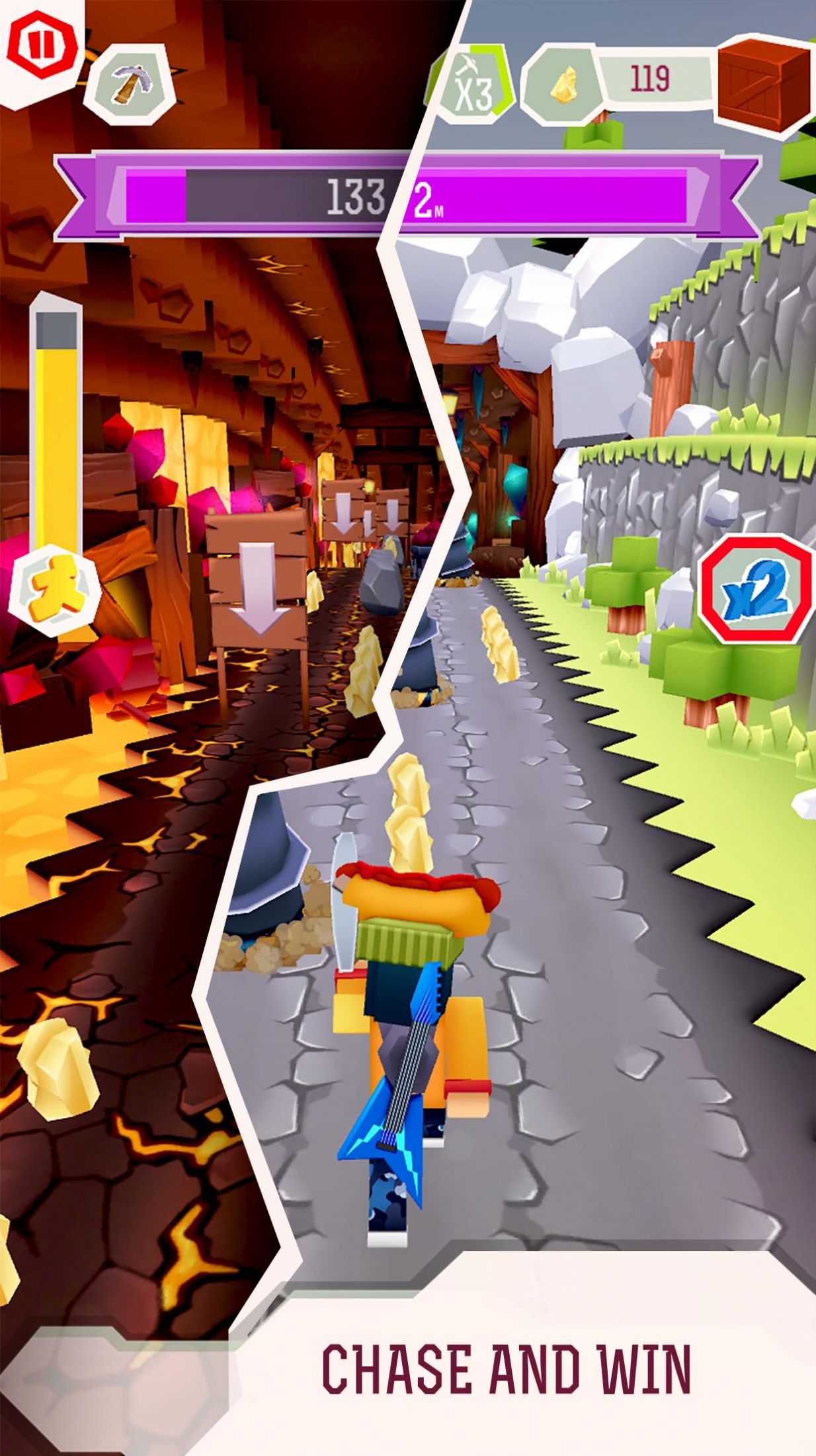 块状工艺跑步者游戏官方版(Chase Craft)  v3.4.3