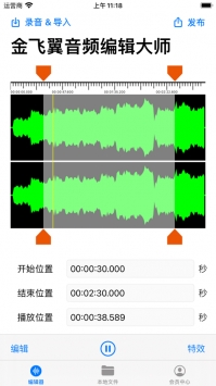 金飞翼音频编辑大师 v3.0.5