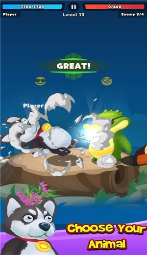 派对动物可爱的斗殴安卓版 v1.0.5