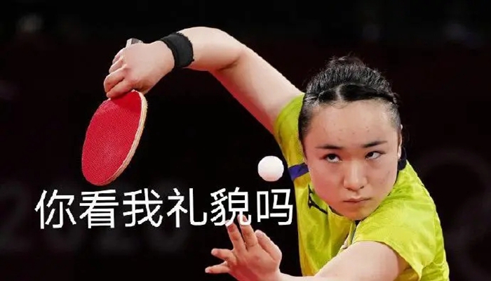 伊藤美诚被孙颖莎打出表情包 v1.0