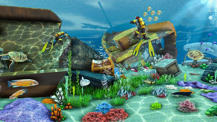 水肺潜水员水下救援  V 1.0