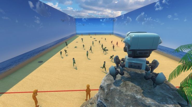 鱿鱼比赛及挑战赛游戏中文版图片1