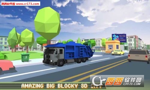 Blocky Garbage Truck Sim Pro(垃圾车驾驶正式版) v1.0 安卓版