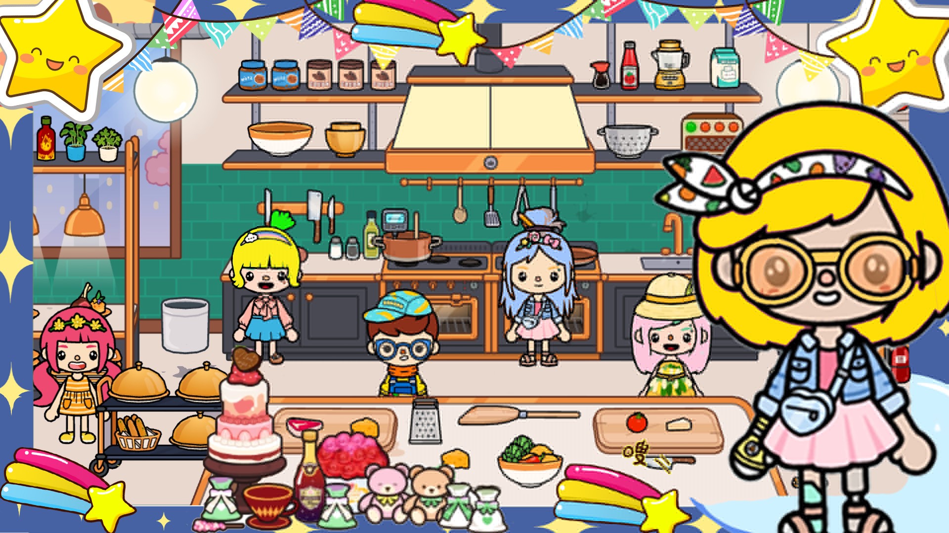 托卡世界时尚换装最新版完整版 