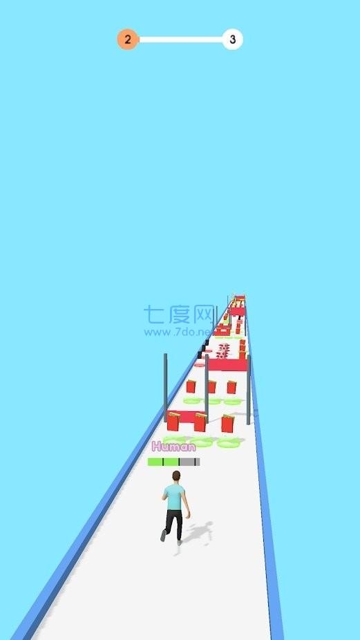 进化闯关跑