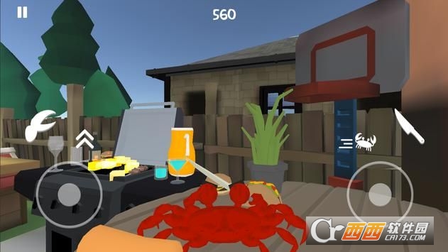 Knife & Meat: Crab Simulator(螃蟹模拟器手机版) v1.0 安卓版