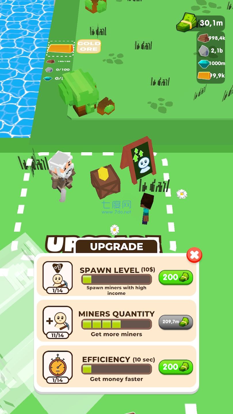 挖掘机放置进化游戏 v0.1.0 