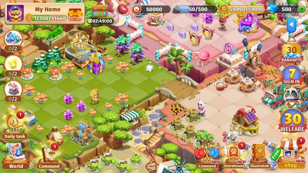 繁荣融合打造动物城游戏安卓版（Boom Merge）  v4.1.4