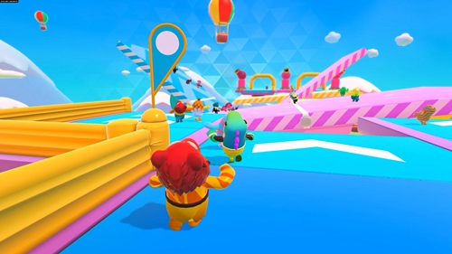 糖豆人抓尾巴游戏