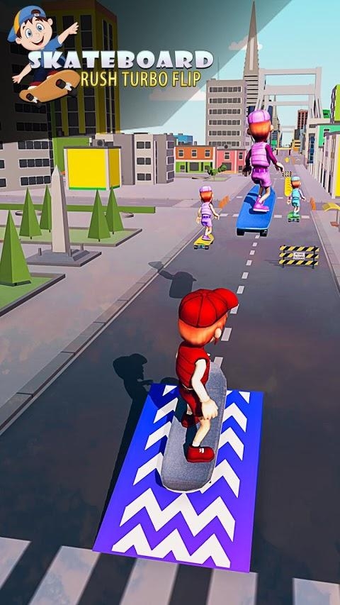 Turbo Skateboard Flip Stars Skater Game 2020(滑板拉什涡轮翻转) v1.0 安卓版