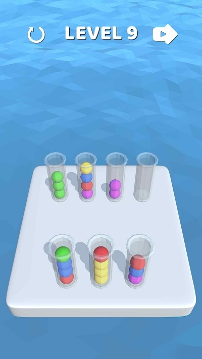 Sort It 3D(3D排序(Sort lt 3D)无广告获得金币版) v1.2.9  安卓版