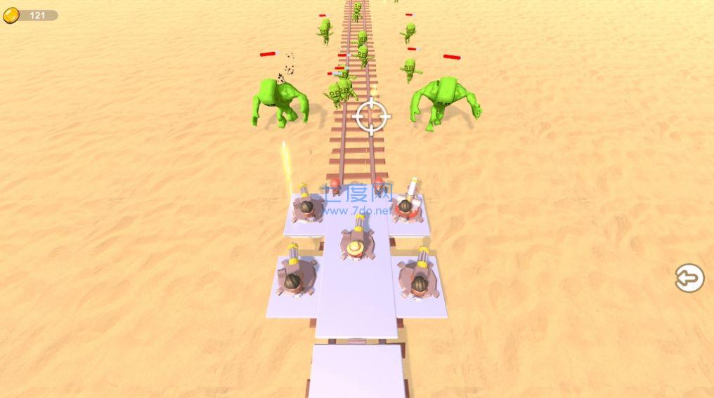 僵尸列车狂奔游戏Zombie TrainRush