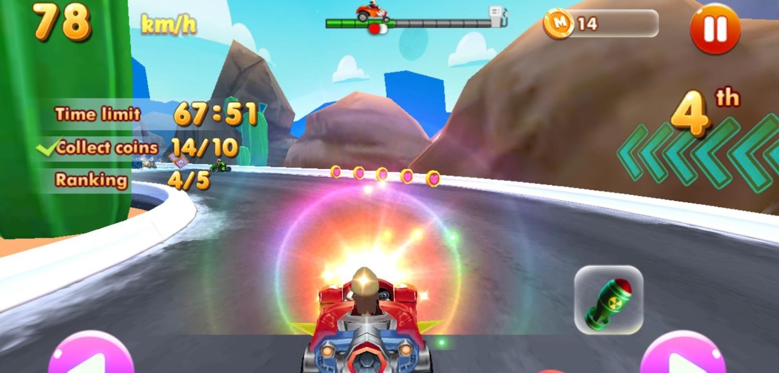 地铁急速卡丁车比赛 v1.0