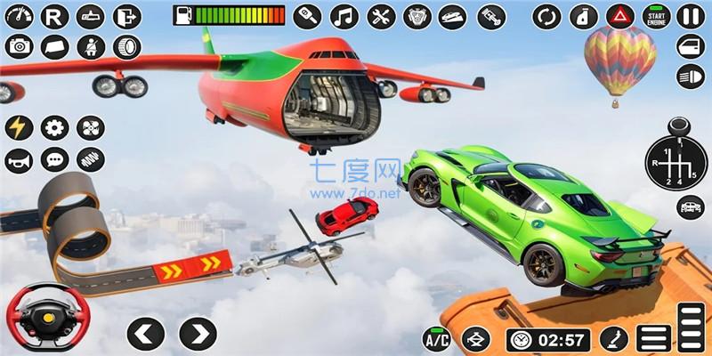 疯狂的汽车特技大师Stunt CarDrivingSimulator v1