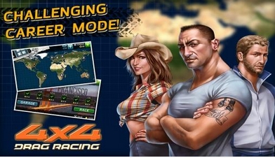 Drag Racing 4x4(短程高速赛车4x4 修改版) 1.0.92 金币无限版