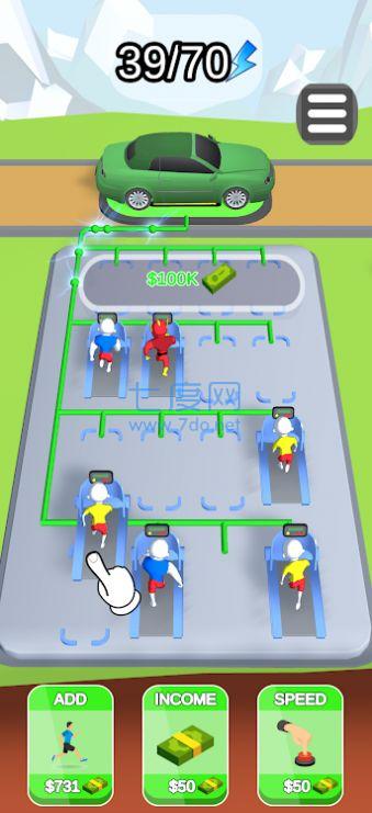 放置电池充电游戏