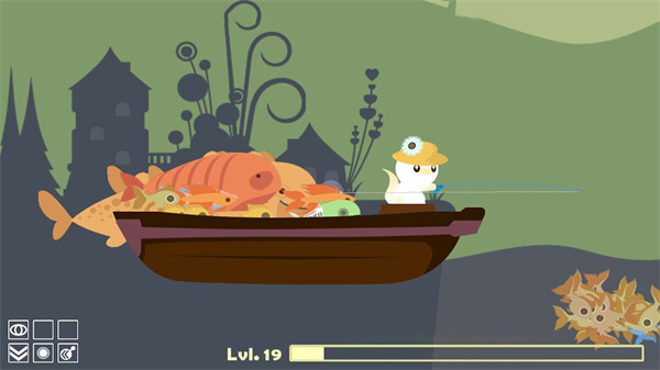 小猫钓鱼游戏有船龙王版(Cat Goes Fishing) v1.2