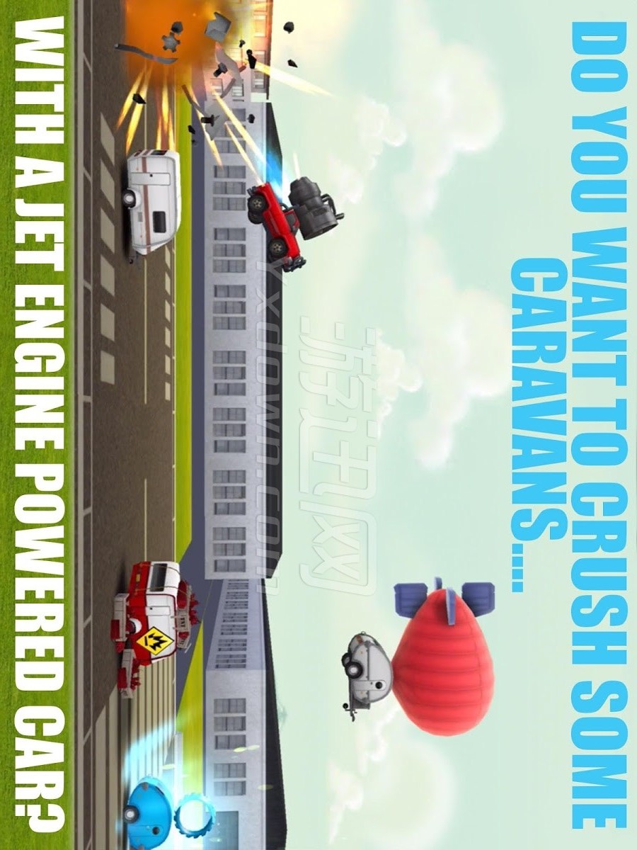 Caravan Crush(汽车特技学校之粉碎撞击2018最新版)截图3