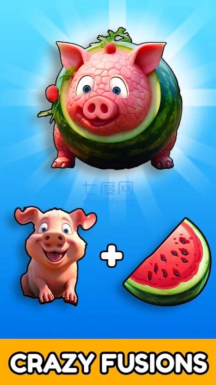 混合AI动物游戏