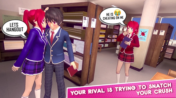 动漫少女高校恋爱游戏官方版(Anime Girl High School Lo v4.2.1
