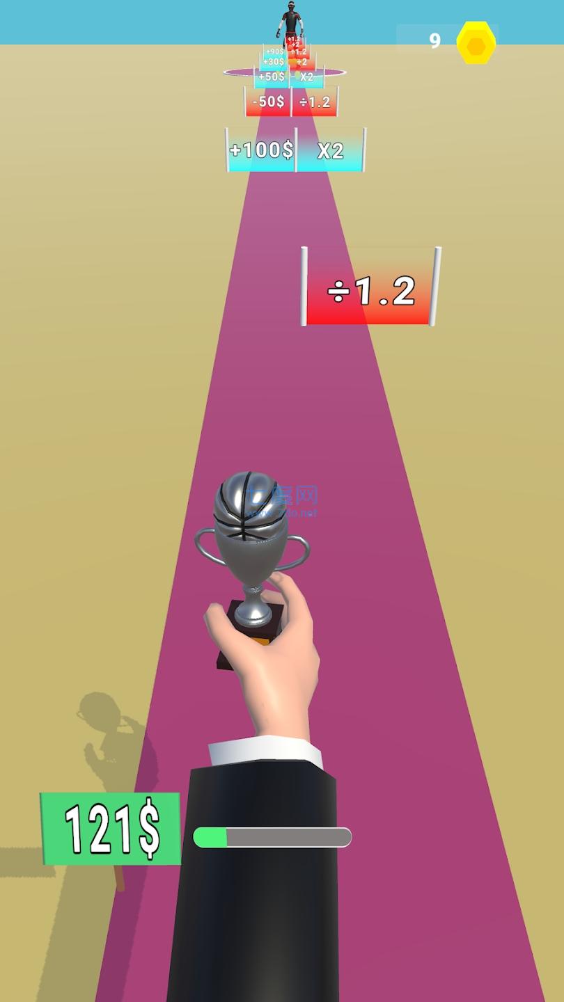 奖杯赛跑者游戏