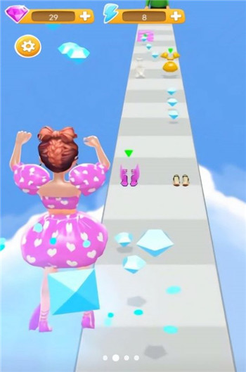 大妹子向前冲游戏