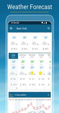 天气雷达图截图0
