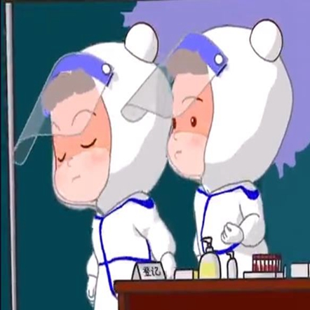 动漫版医务人员揽客可爱图 v1.0