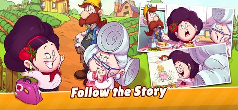 冒险厨师合并和服务 v1.0.0