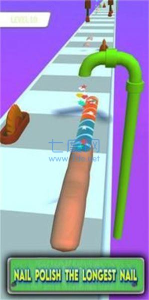 指甲堆叠跑酷沙龙 v1.0