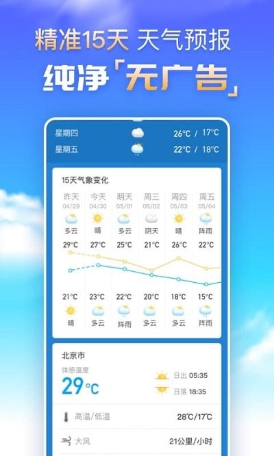 天气预报纯净 v5.0.1