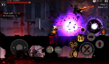 死亡之影黑暗骑士火柴人战斗游戏中文最新版  v5.0.1