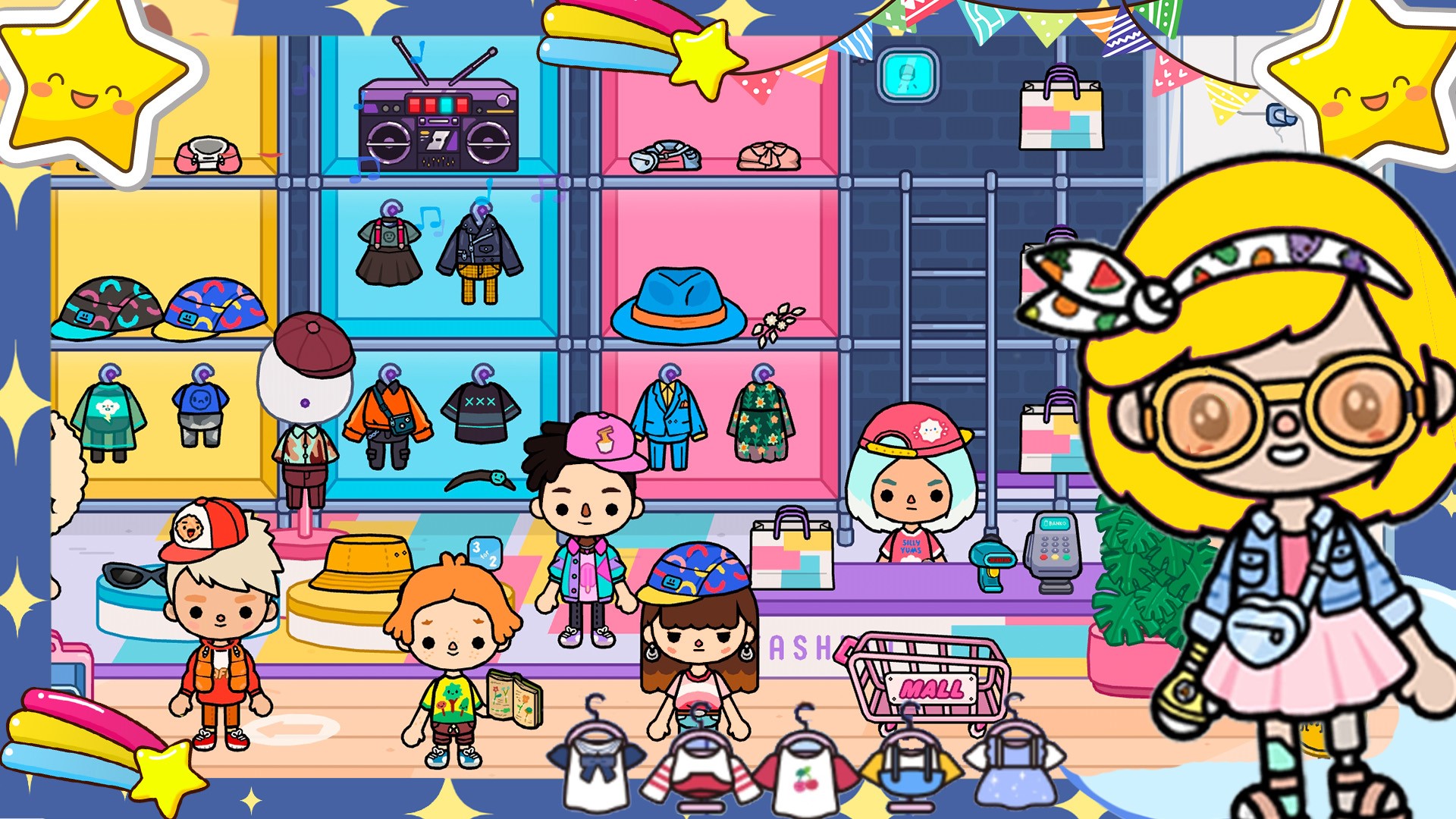 托卡世界时尚换装最新版完整版 