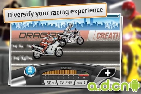 短程高速赛车:摩托车版 Drag Racing: Bike Edition v1.0.63 v3.1.5