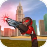 在奔跑火柴蜘蛛侠英雄