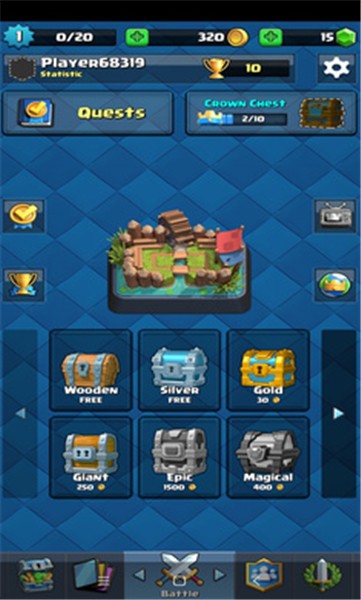 皇室战争模拟器免广告版  v1.1.22