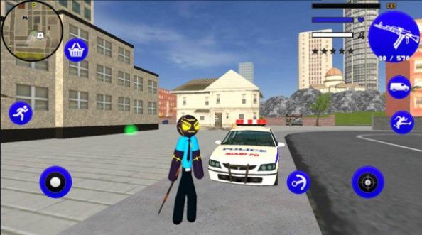 猎豹火柴人绳索英雄 v1.0