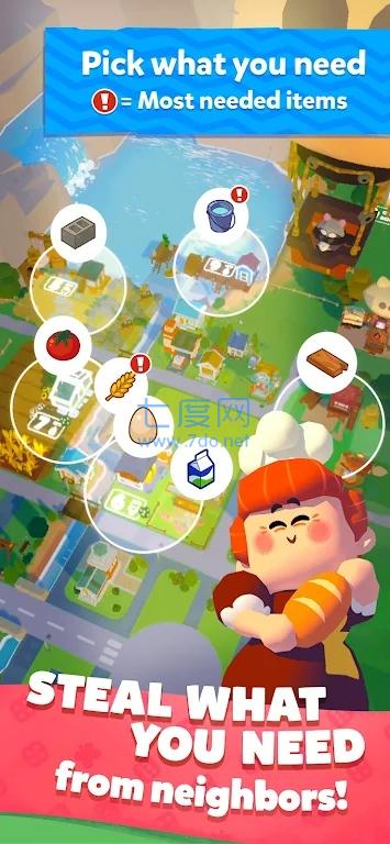 骰子城镇生活游戏