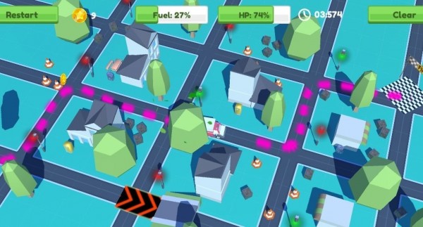 汽车轨迹游戏安卓版(Car Puzzle Dri v3.1.4