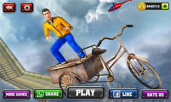 疯狂的车轮比赛手机版 v1.1