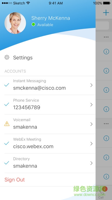 思科cisco jabber客户端 版本:v14.0.2.306085
