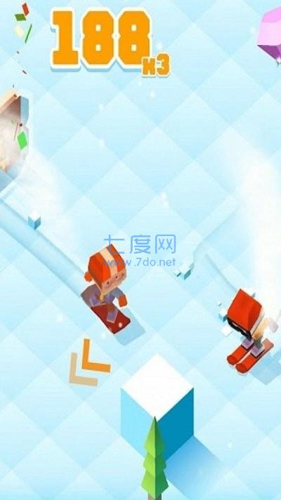 像素方块滑雪 v1.0