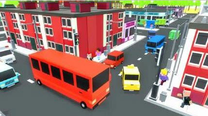 Blocky High School Bus Driver(像素高校公交司机) V1.2安卓版